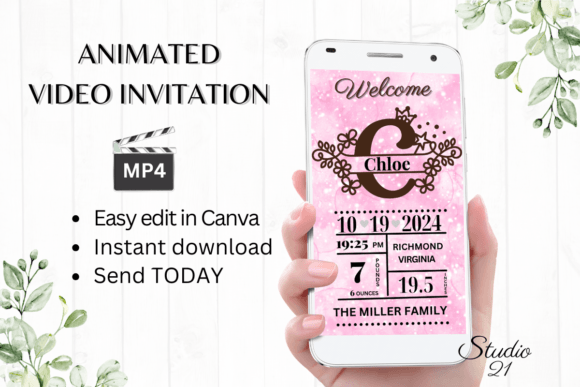 Announcing Your New Arrival with a Modern Digital Twist