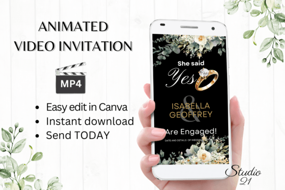 Digital Engagement Announcement W1423B: Instant Animated Invites