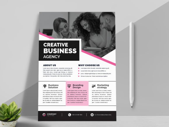 Elevate Your Brand with a Modern Corporate Flyer Template