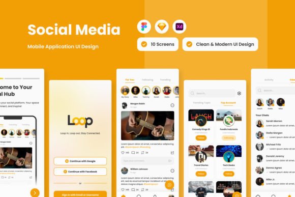 Loop: A Social Media App Built on Seamless Design