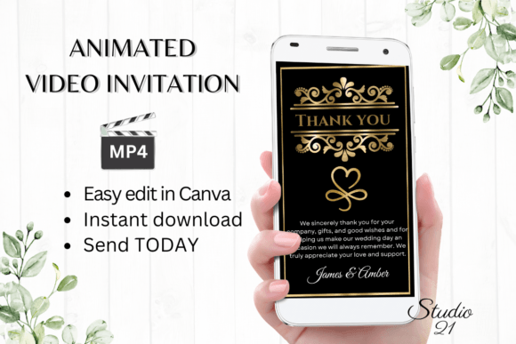 Minimalist Wedding Thank You W9917TU: A Font for Modern Elegance