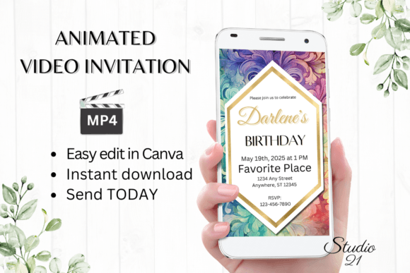 Simplify Your Party Planning with a Classic Birthday Invite