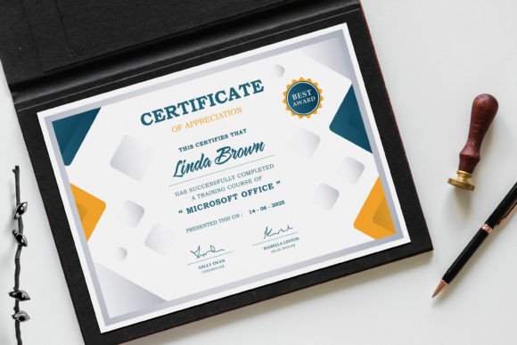 Timeless Elegance: The Editable Traditional Certificate Template